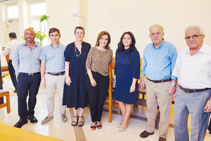 Από τη συνάντηση με εκπροσώπους της ιταλικής πρεσβείας