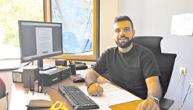 Ο αντιδήμαρχος Πολιτικής Προστασίας κ. Θεοχάρης  Κοντογιάννης