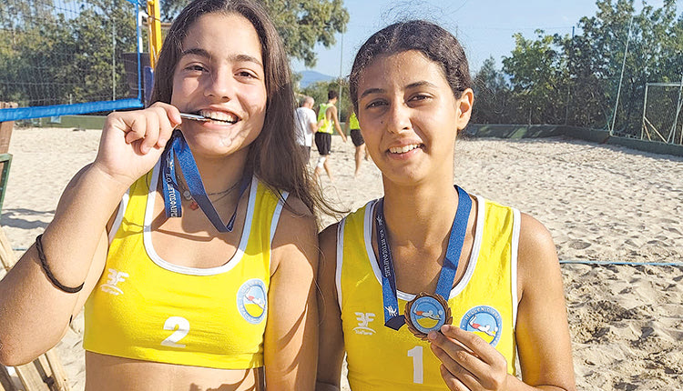 Την 3η θέση στο Πανελλήνιο Κ17 πήραν οι Πρινιωτάκη/Πιτσούλη