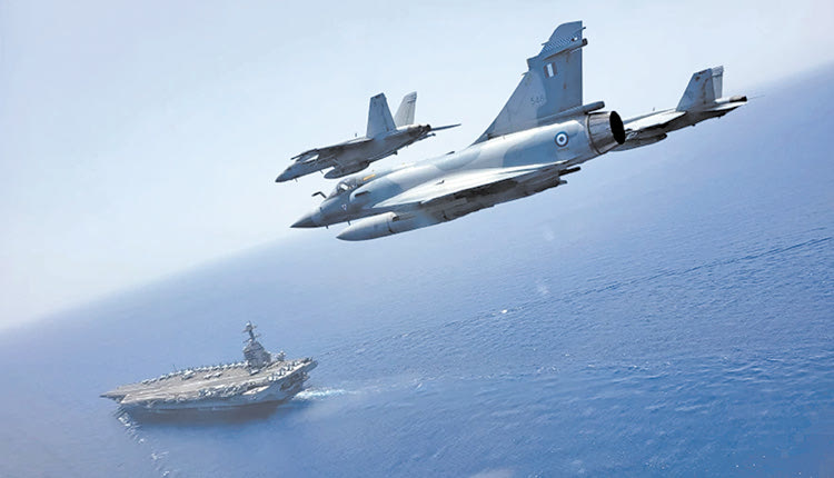 Ασκήσεις πολέμου σε συνεκπαίδευση Ελλάδας-ΗΠΑ