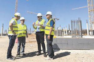 Από την επίσκεψη Ταχιάου στο Καστέλλι