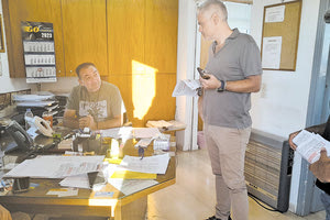 Στην Υπηρεσία Καθαριότητας ο Δημήτρης Δουλουφάκης