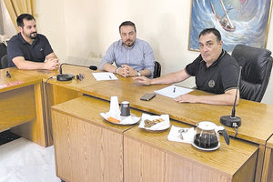 Από την επίσκεψη του βουλευτή στο Τεχνικό Επιμελητήριο