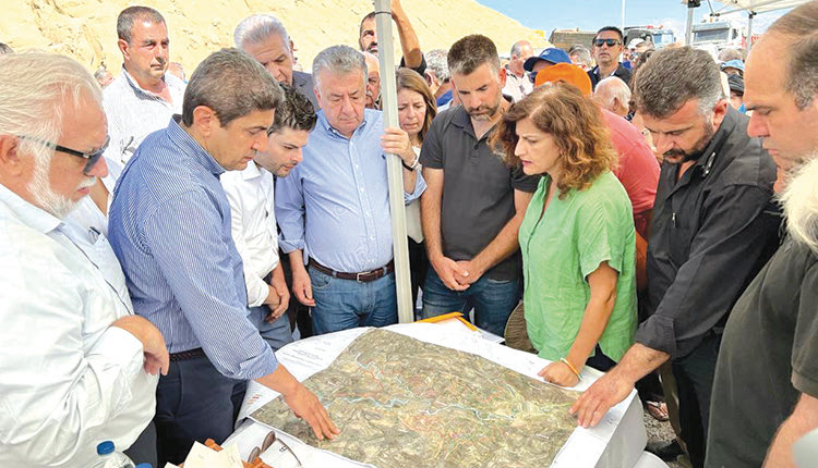  Δεσμεύσεις Αυγενάκη για το φράγμα της Πλακιώτισσας 