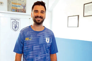 Ο Γιάννης Μπορμπουδάκης