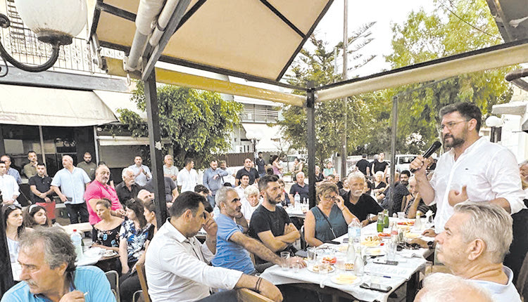 Από την ομιλία του Μενέλαου Μποκέα στο Τσαλικάκι