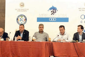 Ο κ. Βρούτσης και ο κ. Νταμπακάκης υποδέχτηκαν την αποστολή της ΔΕΜΑ στο Ηράκλειο