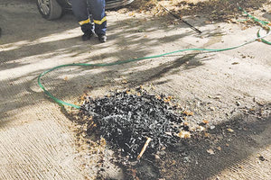 Πρόστιμο για τη φωτιά επιβλήθηκε από την Πυροσβεστική