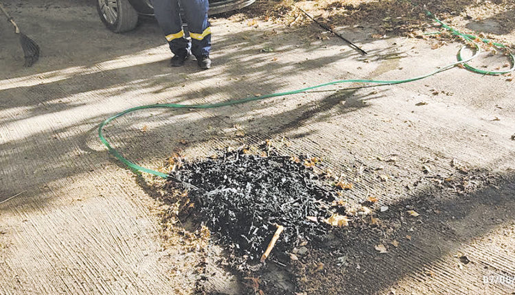 Πρόστιμο για τη φωτιά επιβλήθηκε από την Πυροσβεστική