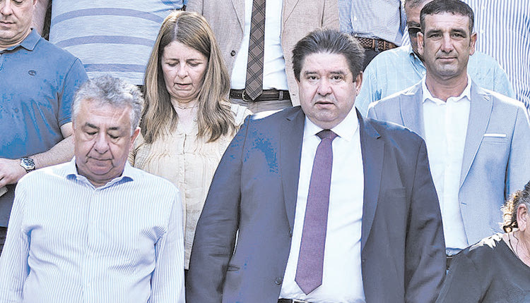 Στον Άγιο Μύρωνα ο Μιχάλης Καραμαλάκης