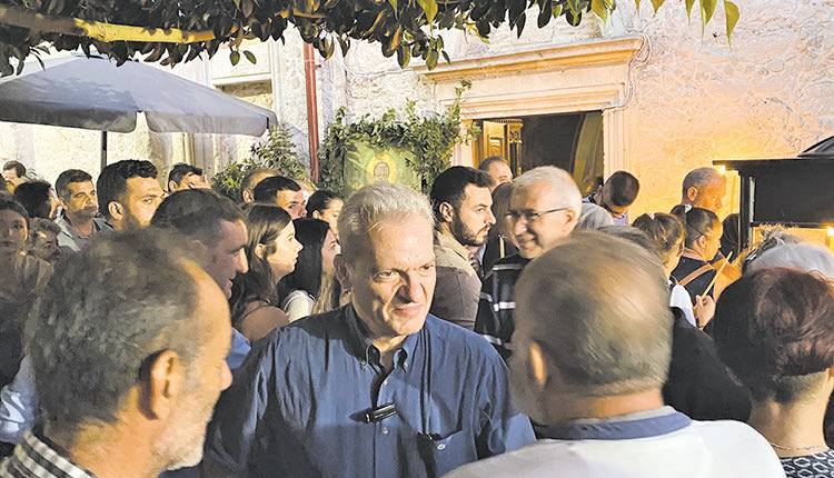 Θερμή υποδοχή στον Αλέξη Καλοκαιρινό