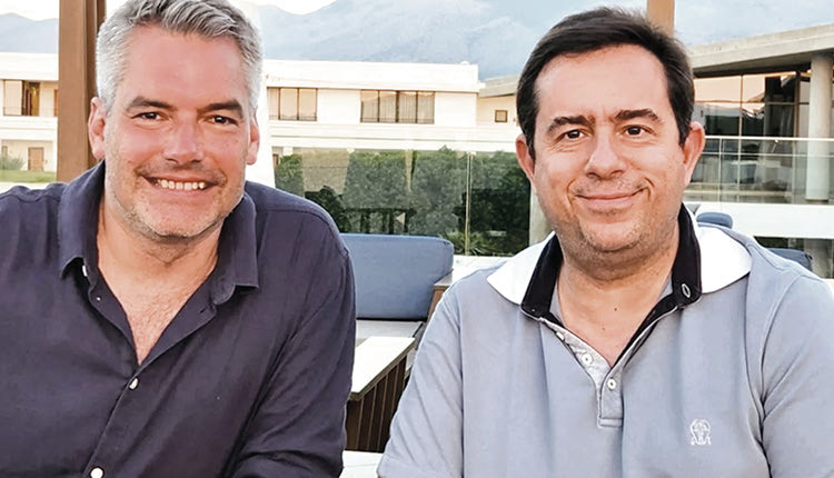 Ο Αυστριακός καγκελάριος με τον κ. Μηταράκη