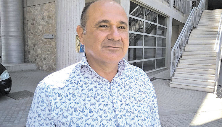 Ο πρόεδρος των ξενοδόχων του Ηρακλείου ΝίκοςΧαλκιαδάκης 