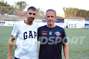 Νίκος και Μανόλης Σουτζής χθες αντίπαλοι στο Γάζι