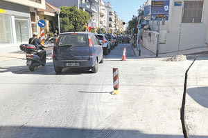 λεωφόρο Ιωνίας. Τη σκάβουν πάλι