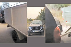 Οι αυτόκλητοι σερίφηδες κλείδωσαν τους μετανάστες σε καρότσα