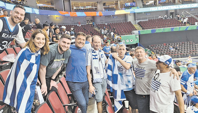   Έλληνες της διασποράς ενισχύουν την προσπάθεια της Εθνικής μας στη Μανίλα