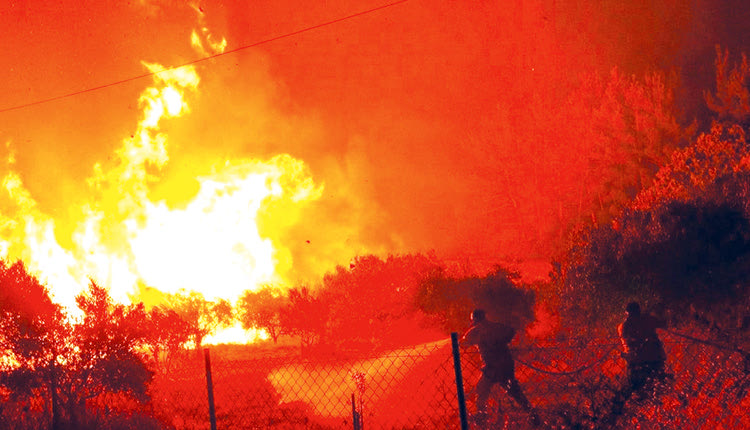 Για 10η ημέρα συνεχίζεται η φωτιά τον Εβρο