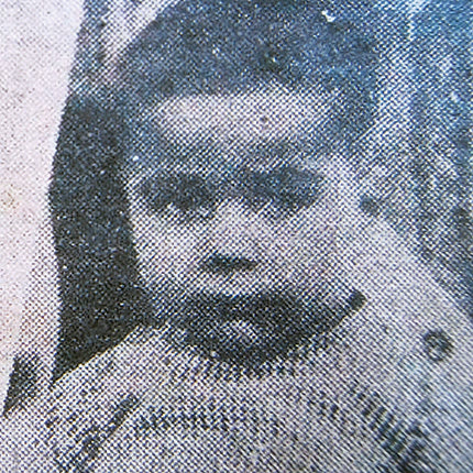 Ο  Στεφανής Ξυλούρης του Εμμανουήλ, η μόνη φωτογραφία του που διασώθηκε 