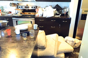 Δεν είναι σπάνιο οι πελάτες να αφήσουν πίσω τους εικόνες... καταστροφής