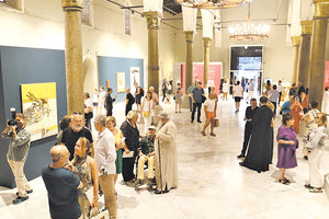 ΠΑΡΑΤΑΣΗ ΕΩΣ 16 ΣΕΠΤΕΜΒΡΙΟΥ ΓΙΑ ΤΗ ΣΥΛΛΟΓΗ ΕΡΓΩΝ ΤΟΥ ΣΩΤΗΡΗ ΦΕΛΙΟΥ Πάνω από 37.000 επισκέπτες στη Βασιλική του Αγίου Μάρκου