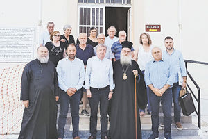 ΥΠΟΓΡΑΦΗ ΣΥΜΒΑΣΗΣ ΑΠΟ ΤΟΝ ΠΕΡΙΦΕΡΕΙΑΡΧΗ - «ΕΠΙΚΙΝΔΥΝΩΣ ΕΤΟΙΜΟΡΡΟΠΟΣ Ο ΥΠΑΡΧΩΝ» Ένας νέος Μητροπολιτικός Ναός στις Μοίρες