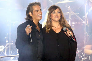 Η Καίτη Γαρμπή και ο Δημήτρης Σχοινάς στο Ηράκλειο