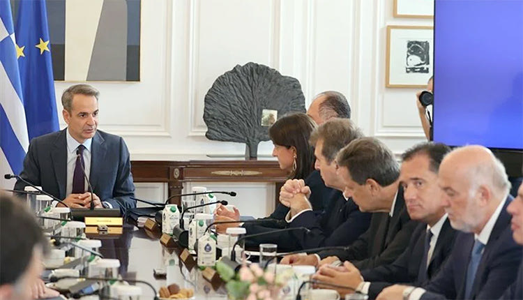 Και στο θέμα των μεγάλων πυρκαγιών αναφέρθηκε ο Κ. Μητσοτάκης χθες