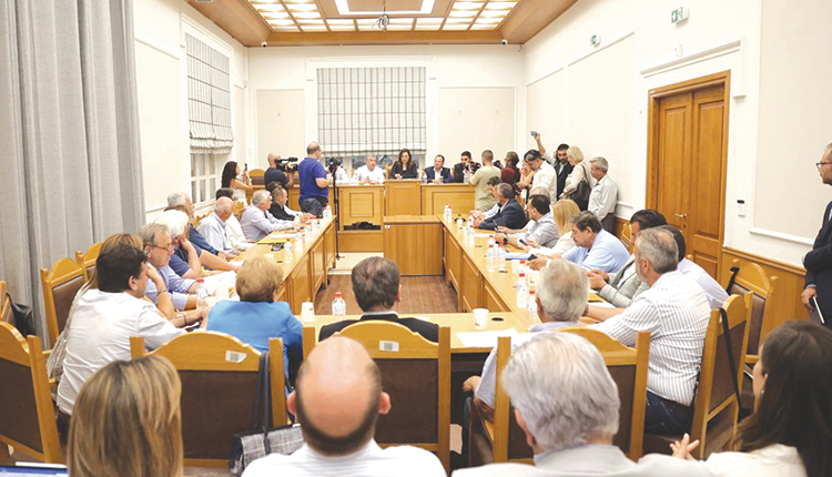 Στη σύσκεψη μετείχαν φορείς του τουρισμού