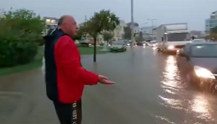 “Πού πάνε όλοι αυτοί” ακούγεται να λέει σε βίντεο που ανέβασε στα μέσα κοινωνικής δικτύωσης ο δήμαρχος Βόλου