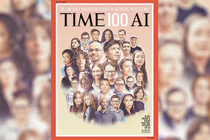 Τους 100 πιο επιδραστικούς ανθρώπους στον ταχέως ανερχόμενο τομέα της τεχνητής νοημοσύνης φιλοξενεί το περιοδικό Time στο νέο του εξώφυλλο, επιχειρώντας να χαρτογραφήσει και να καταγράψει τους ανθρώπους που διαμορφώνουν στις εξελίξεις στο συγκεκριμένο πεδίο. 