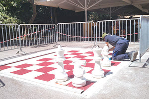 Ρουά ματ στο πάρκο Γεωργιάδη