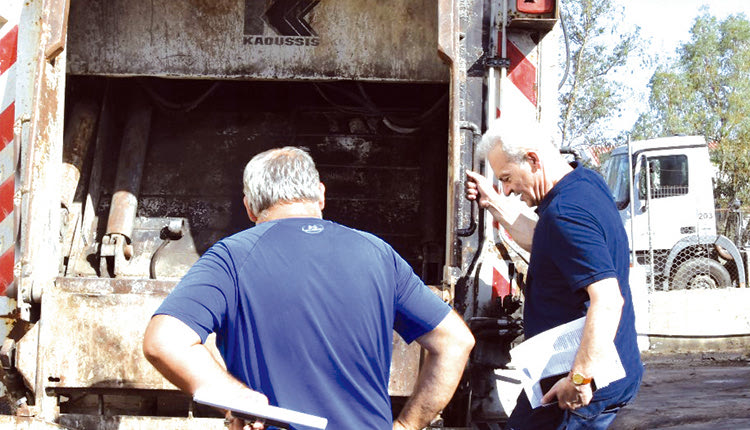 Η καθαριότητα είναι στις βασικές προτεραιότητες του κ. Καλοκαιρινού 