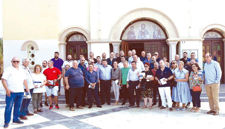 Σε Αλικαρνασσό, Πατέλες και Χρυσοπηγή ο Μ. Καραμαλάκης 