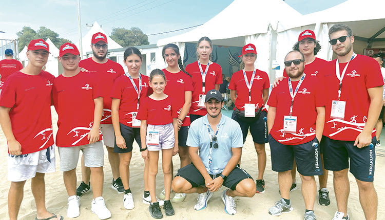 Εθελοντές που συμμετέχουν στην διοργάνωση