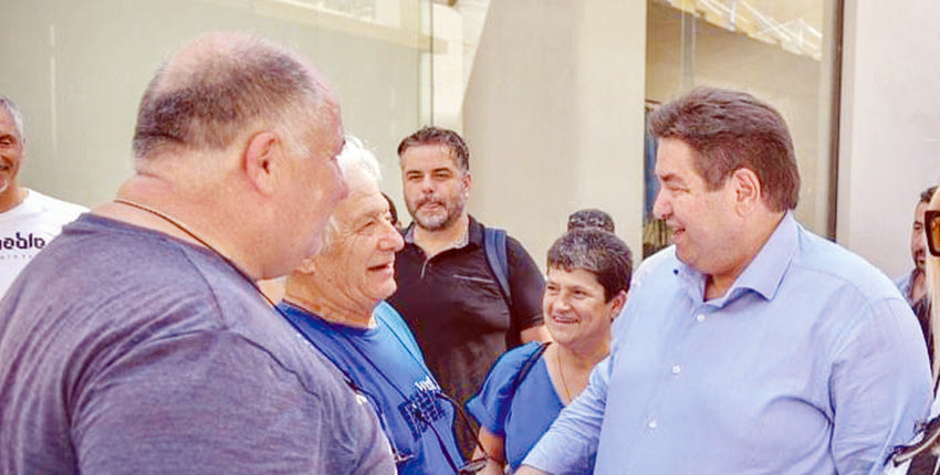 Ο ΜΙΧ. ΚΑΡΑΜΑΛΑΚΗΣ ΣΤΗΝ “Π”
Όχι άλλες χαμένες 
ευκαιρίες για 
      το Ηράκλειο