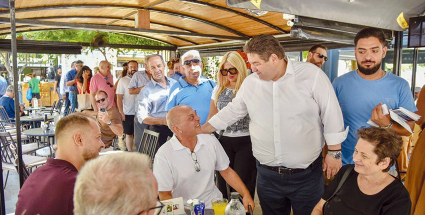 καραμαλακης: 	Ο ΜΙΧ. ΚΑΡΑΜΑΛΑΚΗΣ ΣΤΗΝ “Π”
Όχι άλλες χαμένες 
ευκαιρίες για 
      το Ηράκλειο