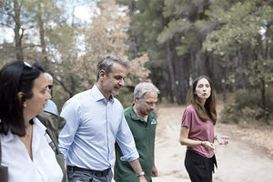 K. Mητσοτάκης: “Δεν καταφέραμε να σώσουμε το δάσος”