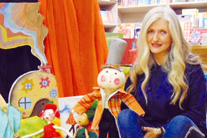 Η Ελένη Μπετεινάκη στο πάρκο Κνωσού