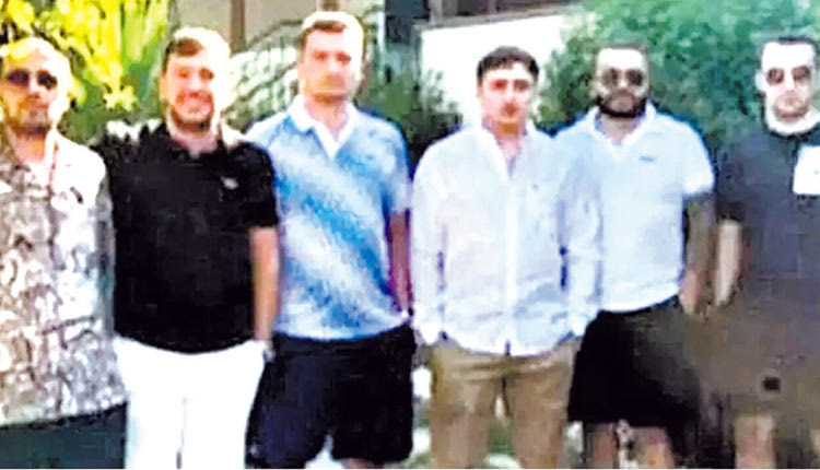 Η φωτογραφία των έξι θυμάτων που δημοσίευσε η Milliyet