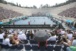 Από τον αγώνα που έγινε στο Καλλιμάρμαρο