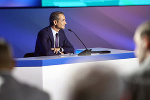 Μεγάλη βαρύτητα στην ακρίβεια και την πάταξη της φοροδιαφυγής έδωσε στο πλαίσιο της συνέντευξης Τύπου ο Κυριάκος Μητσοτάκης