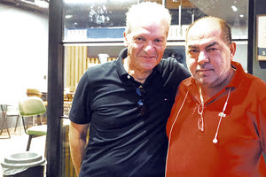 Με τον Αλέξη Καλοκαιρινό ήταν μια από τις τελευταίες φωτογραφίες που είχε βγάλει ο Γιώργος Τσίγκος