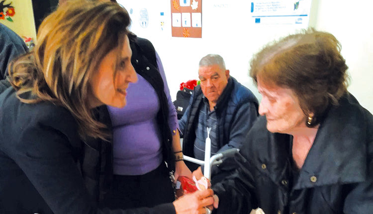 Πλούσιο το κοινωνικό έργο της Ρένας Παπαδάκη