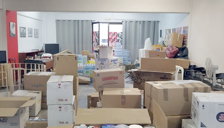 Έφυγε για Θεσσαλία 
η πρώτη αποστολή υλικής βοήθειας