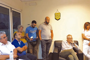 Απο την συνάντηση στο Μαρτινένγκο