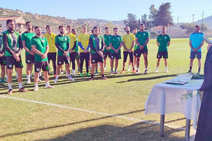 Από τον χθεσινό αγιασμό του Γιούχτα