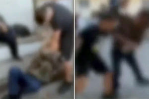 Σοκάρουν οι σκληρές εικόνες που δείχνουν τον ξυλοδαρμό του μαθητή ενώ οι συμμαθητές του φώναζαν: “σκοτώστε τον”