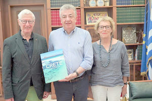 ΑΠΟ ΤΟ 1990-2021 ΔΙΕΤΕΛΕΣΕ ΠΡΟΕΔΡΟΣ ΤΟΥ ΣΥΛΛΟΓΟΥ «ΟΙ ΦΙΛΟΙ ΤΗΣ ΕΛΛΑΔΑΣ ΣΤΟ ΛΟΥΞΕΜΒΟΥΡΓΟ» Ο φιλέλληνας-ελληνιστής Ε. Βόλτερ στον Περιφερειάρχη Κρήτης