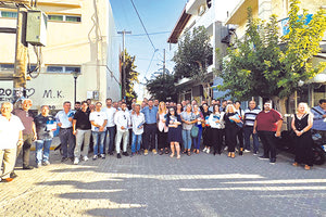 Εχει να το λέει ο δήμαρχος Μαλεβιζίου. Στην περιοδεία στο Tσαλικάκι ο Μποκέας